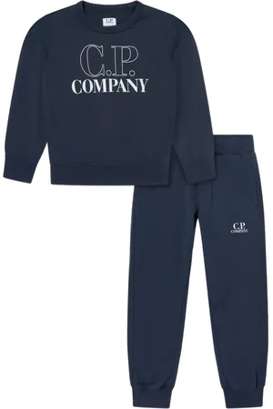 C.P. Company Logo-print cotton tracksuit set