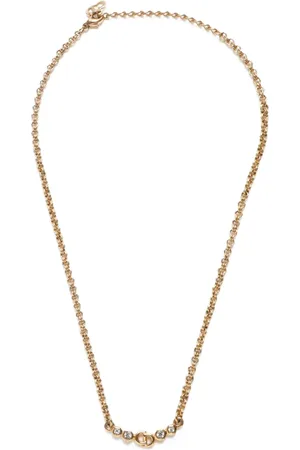 Dior 1990-2015 rhinestone-embellished necklace