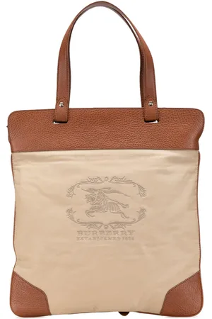 Burberry 2000-2017 Canvas Stowell Roll Up tote bag