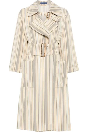 Givenchy 2010s striped coat