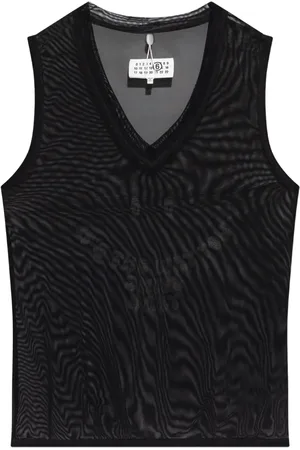 Maison Margiela Mesh tank top