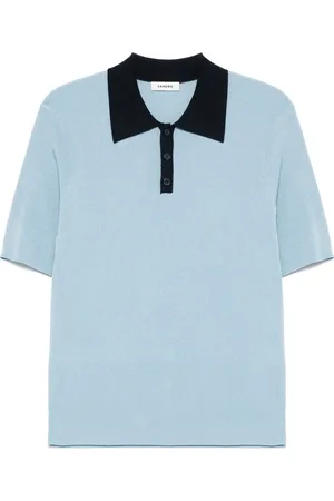 Sandro Two-tone polo shirt