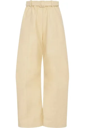ROSETTA GETTY Belted tapered trousers