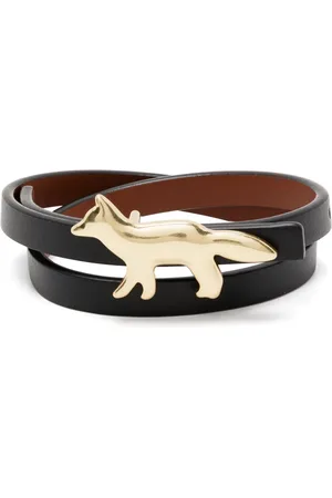Maison Kitsuné Leather bracelet