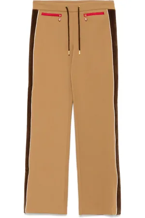 Casablanca Chenille panelled track pants