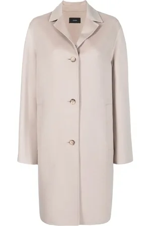 Joseph Single-breasted wool-silk coat