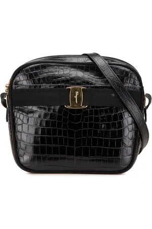 Salvatore Ferragamo 2000-2024 Vara Embossed Leather crossbody bag