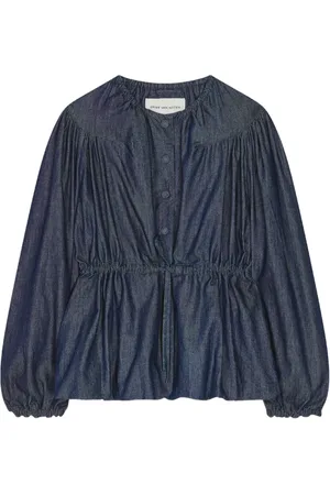 DRIES VAN NOTEN Drawstring denim jacket
