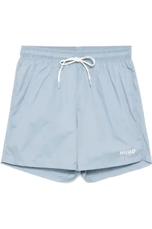 HUGO BOSS Logo-print swim shorts