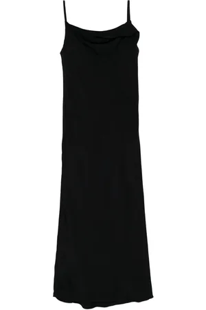Recto Drapery Neckline Slip dress
