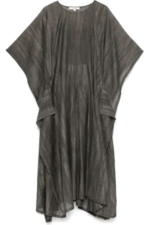 COLOUR 5 POWER Ruffle-detail midi dress