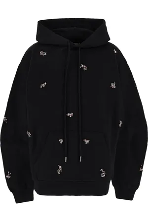 Des Phemmes Crystal-embellished hoodie