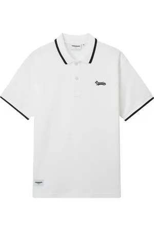 Chocoolate Logo-embroidered polo shirt