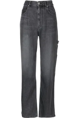 Marant Etoile Bymara mid-rise wide-leg jeans