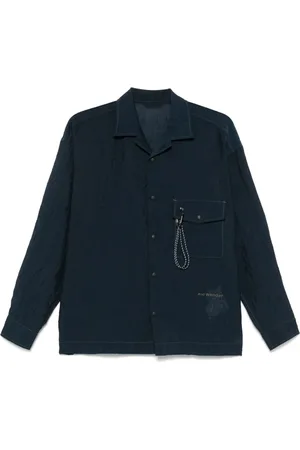 and wander Embroidered-logo shirt