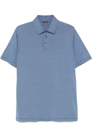 Kiton Mélange-effect polo shirt