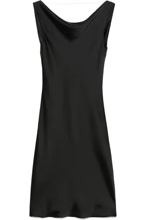 Norma Kamali Sleeveless draped midi dress