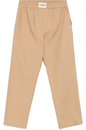 Roberto Cavalli Logo-patch trousers