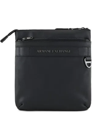 Armani Exchange Logo-lettering messenger bag