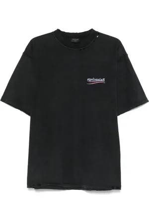 Balenciaga Logo-embroidered T-shirt