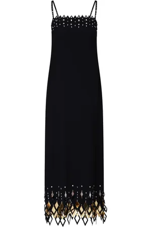 Paco rabanne Hanging-details cropped T-shirt