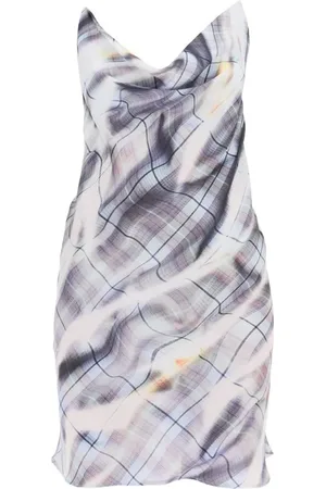 Y / PROJECT Invisible shoulder-straps mini dress