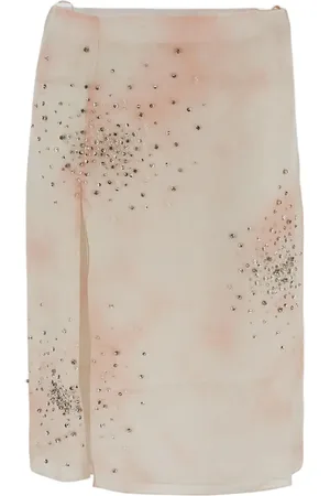 Des Phemmes Crystal-embellished skirt