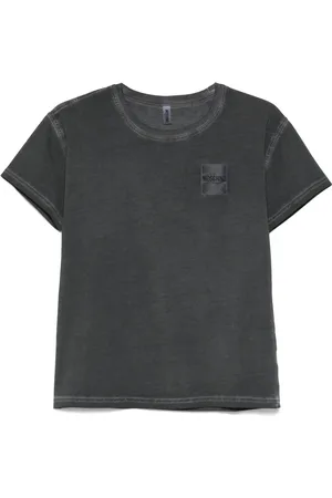 Moschino Logo-patch T-shirt
