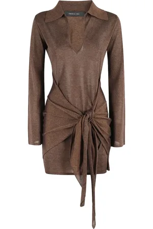 FEDERICA TOSI Knotted-detail dress