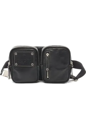 Gucci 2010s logo-patch leather belt bag