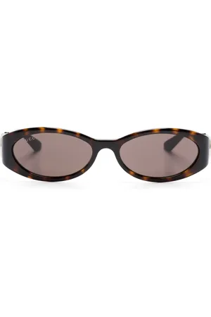 Gucci Oval-frame sunglasses