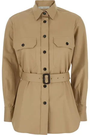 ANTONELLI Belted shirt