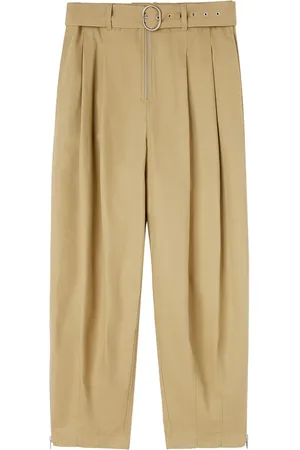 Jil Sander Belted wide-leg trousers