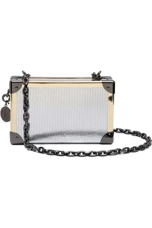 Isla Ibiza Metallic clutch bag
