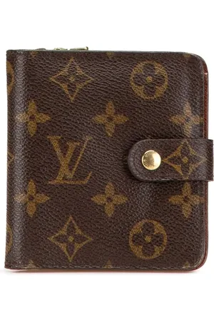 LOUIS VUITTON 2005 Monogram Bi-Fold Compact Wallet small wallets