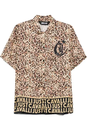 Roberto Cavalli Animal-print shirt