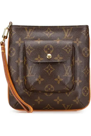 LOUIS VUITTON 1990-2024 Monogram Partition clutch bag