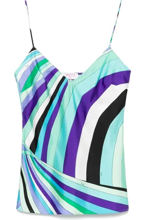 Puccini Iride-print tank top