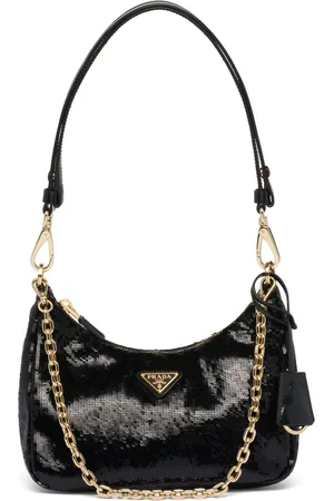 Prada Re-Nylon sequinned mini bag