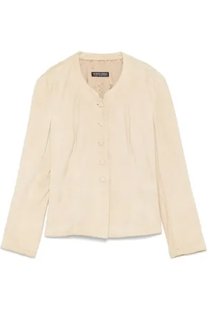 Giorgio Armani 1990s suede jacket