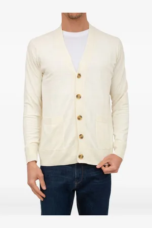 Paolo Pecora Linen-blend cardigan