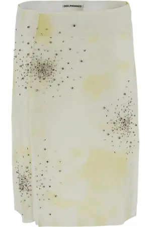 Des Phemmes Crystal-embellished skirt