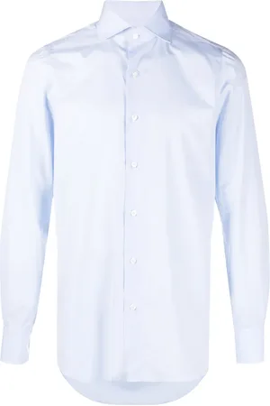 Finamore Long-sleeve cotton shirt