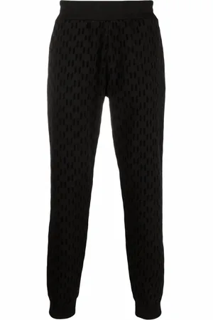 Karl Lagerfeld Monogram-pattern track pants