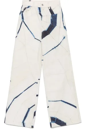 Sandro X Louise Bourgeois printed jeans