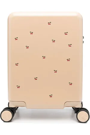 Konges Sløjd Cherry-print suitcase