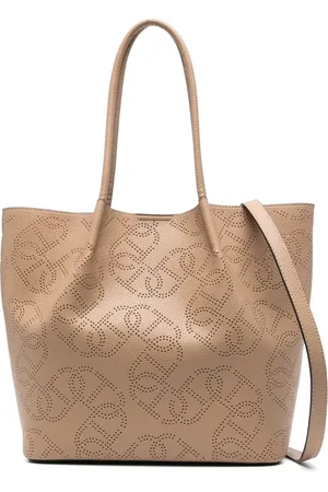 Twin-Set Perforated tote bag