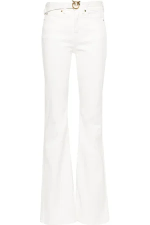 Pinko Mid-rise flared jeans