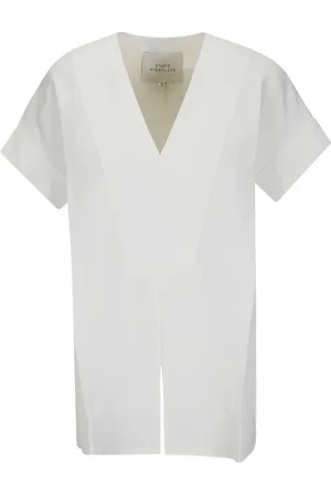 STUDIO NICHOLSON V-neck short-sleeved T-shirt