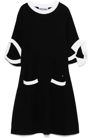 Moschino Contrast-trim mini dress